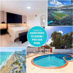 Miami Gardens Retreat Pool , Bbq & Game Room